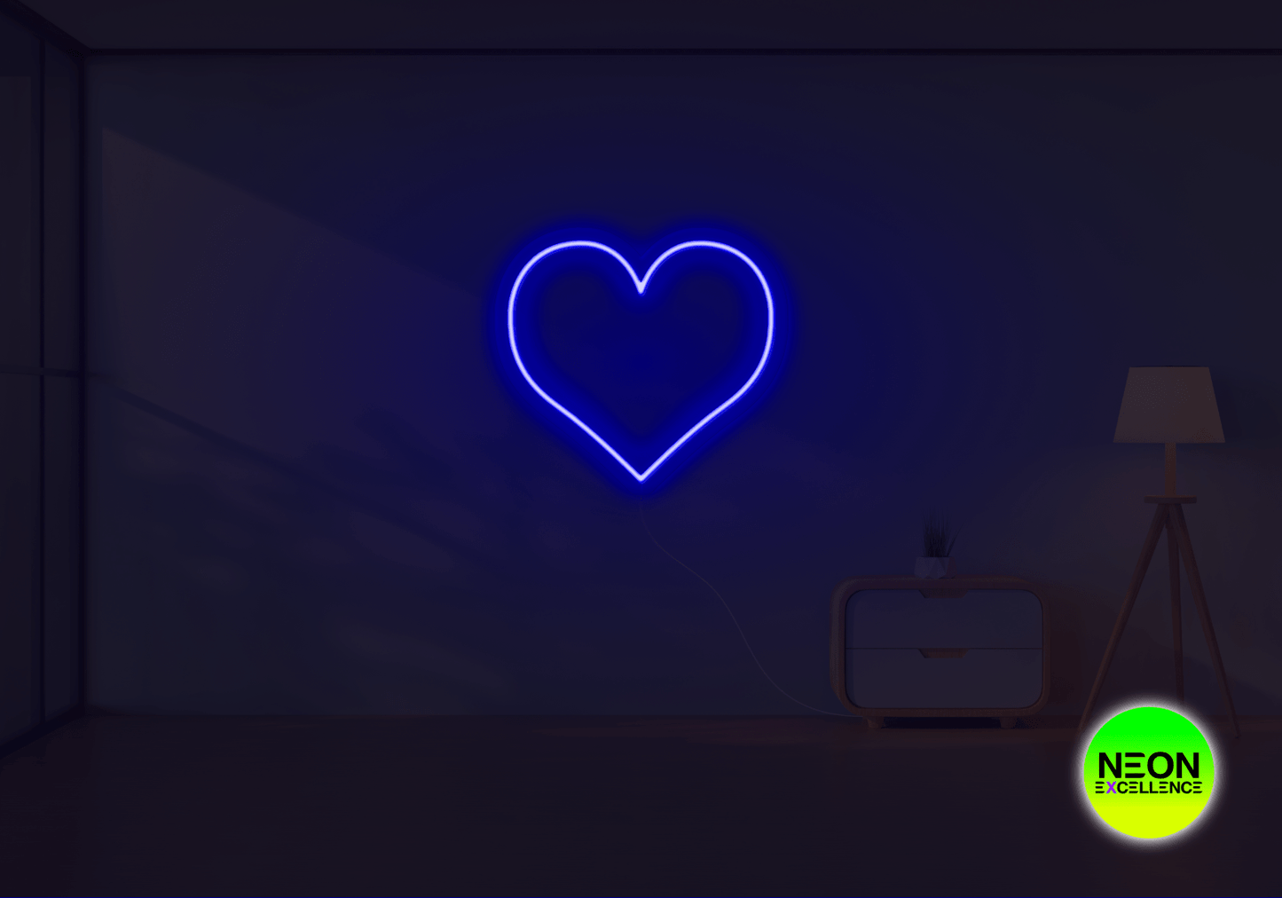 Heart LED Neon Sign