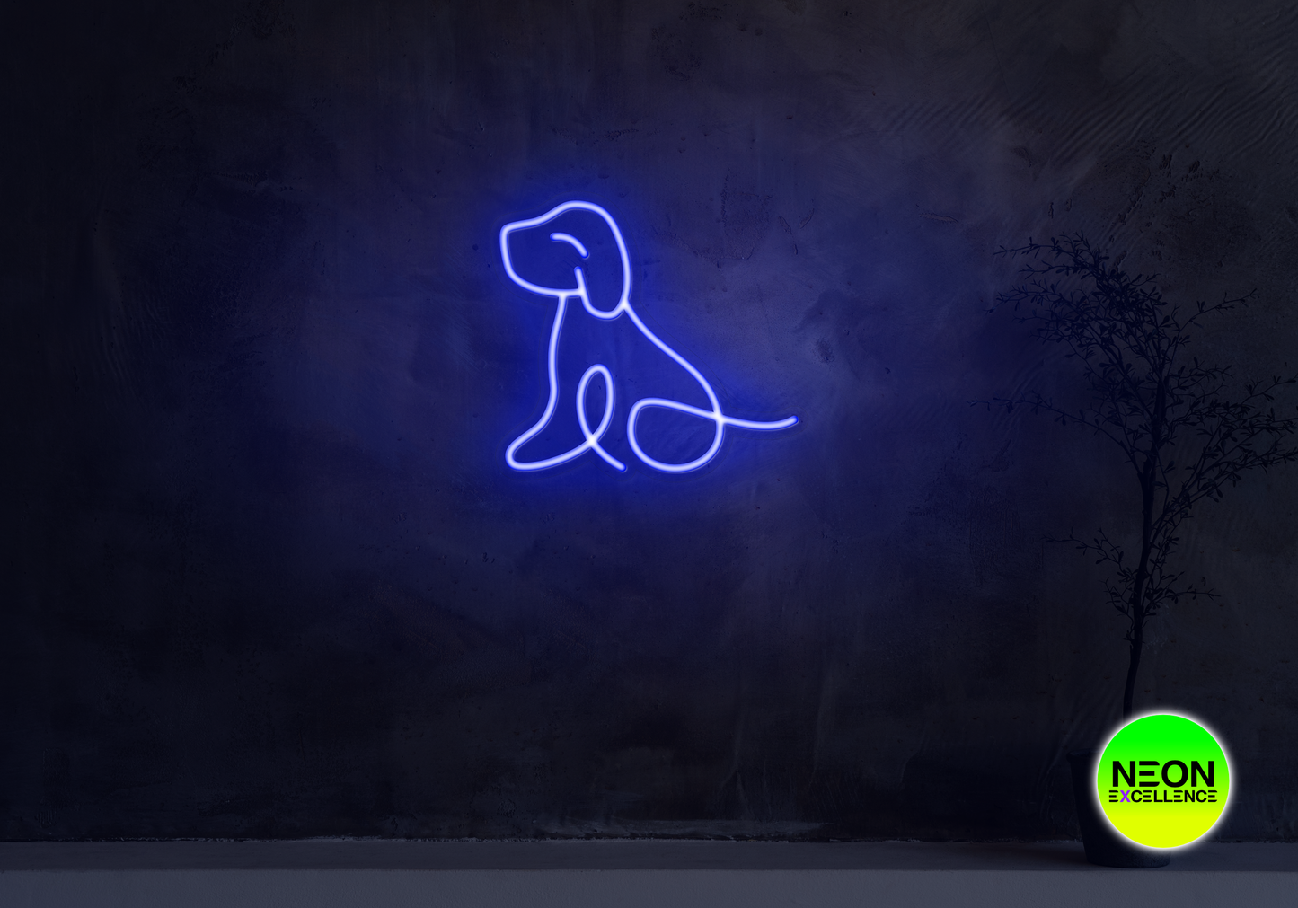 Dog LED Neon Sign