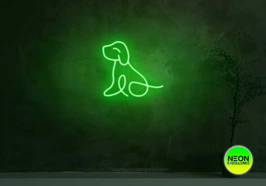 Dog LED Neon Sign