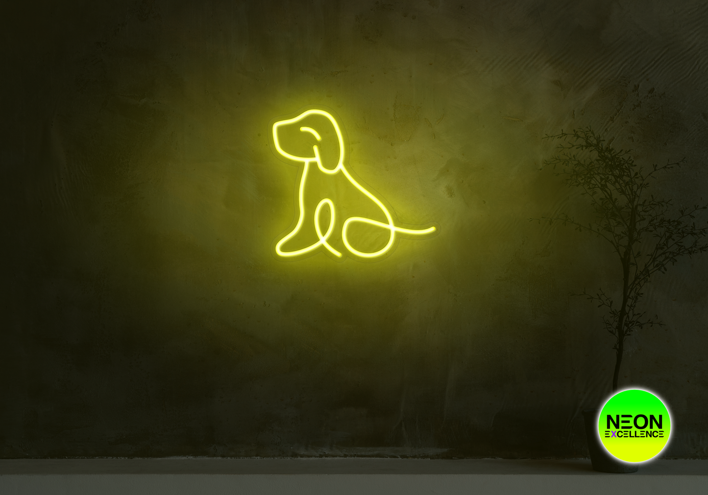 Dog LED Neon Sign