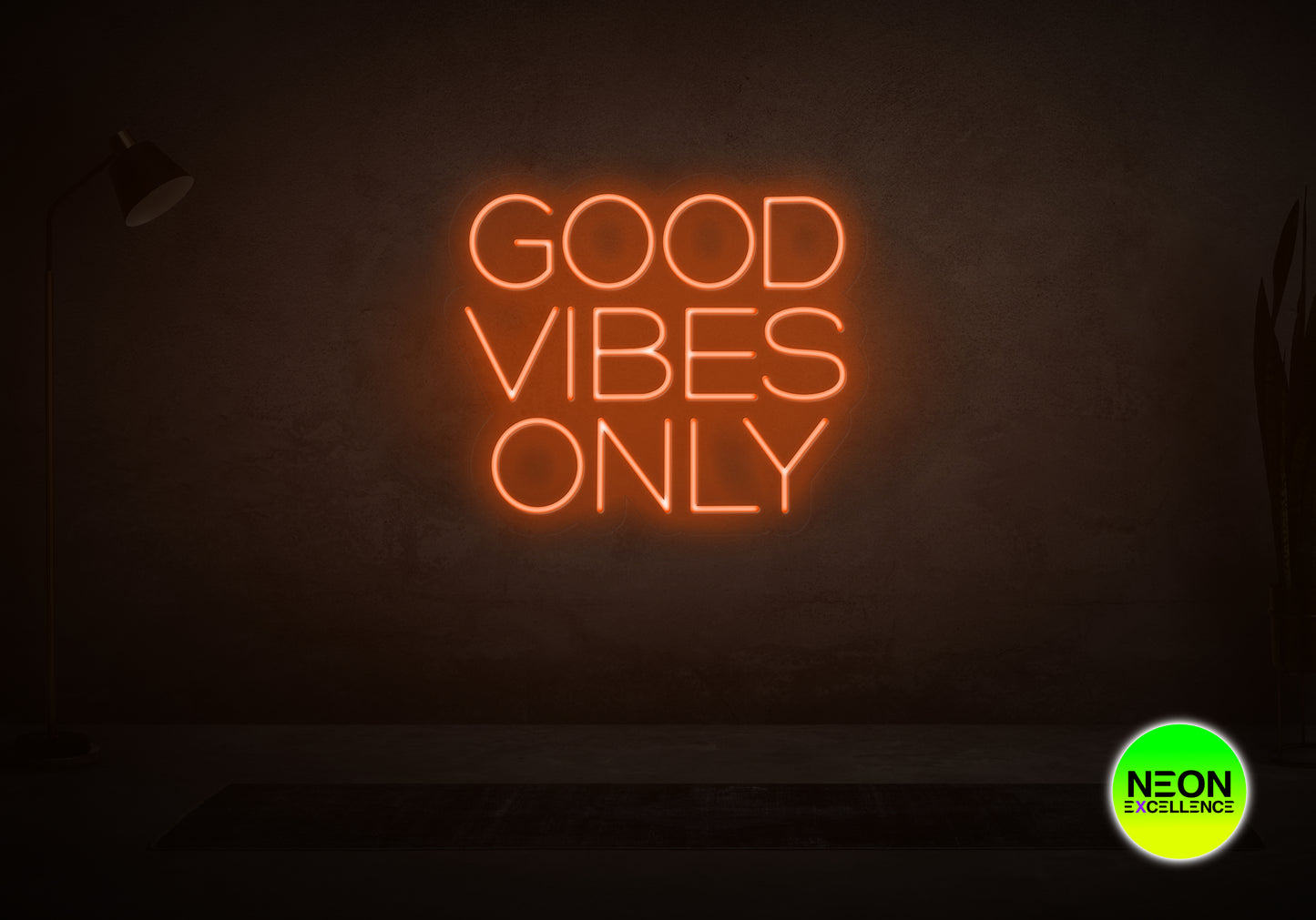 GOOD VIBES ONLY LED Neon Sign