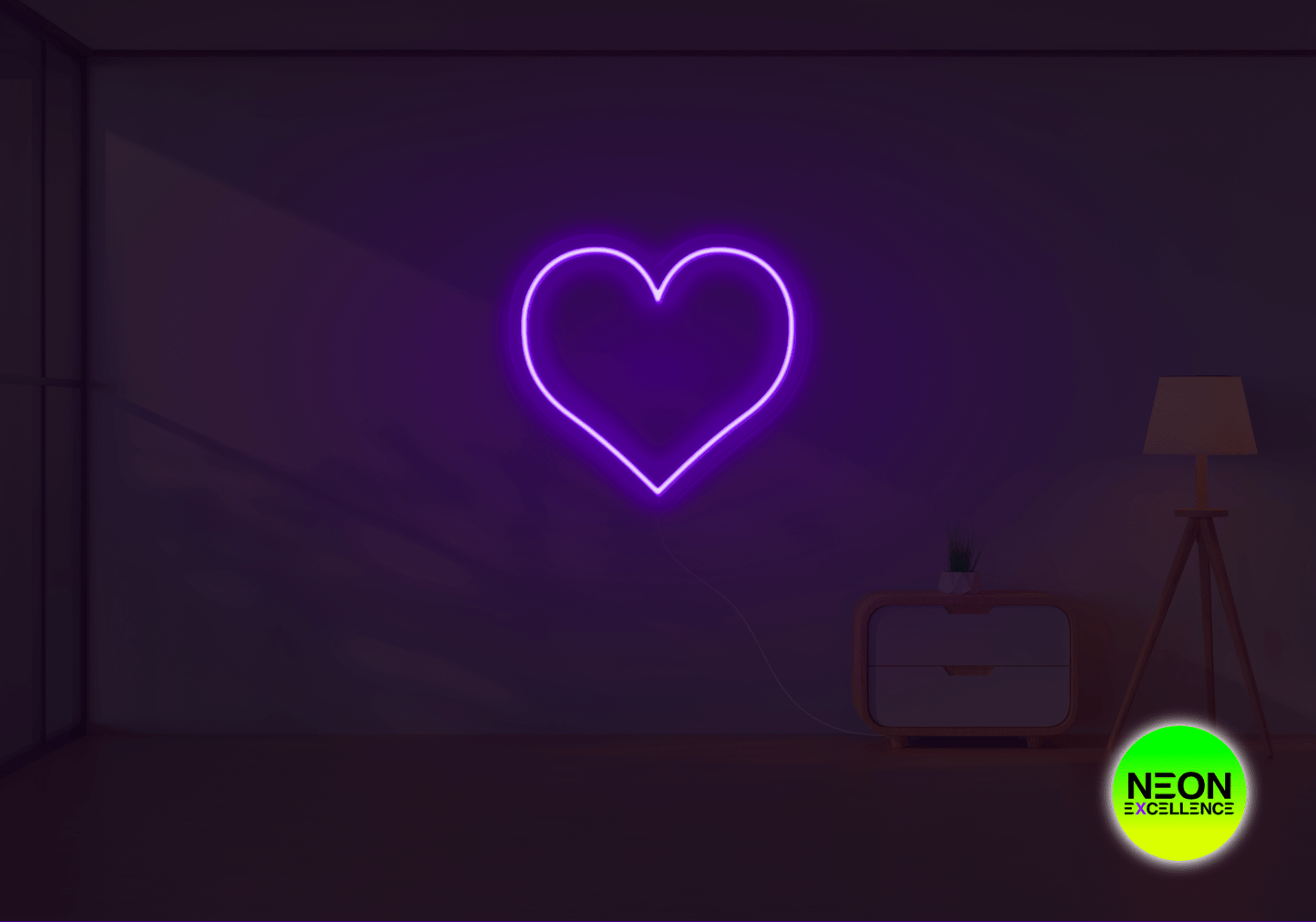 Heart LED Neon Sign