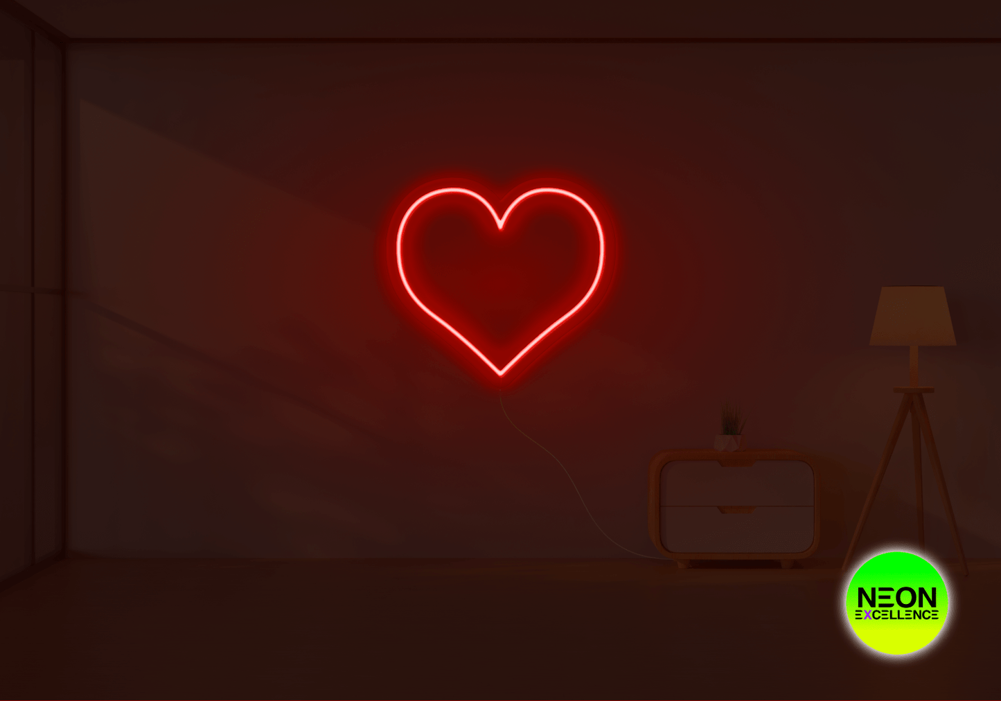 Heart LED Neon Sign