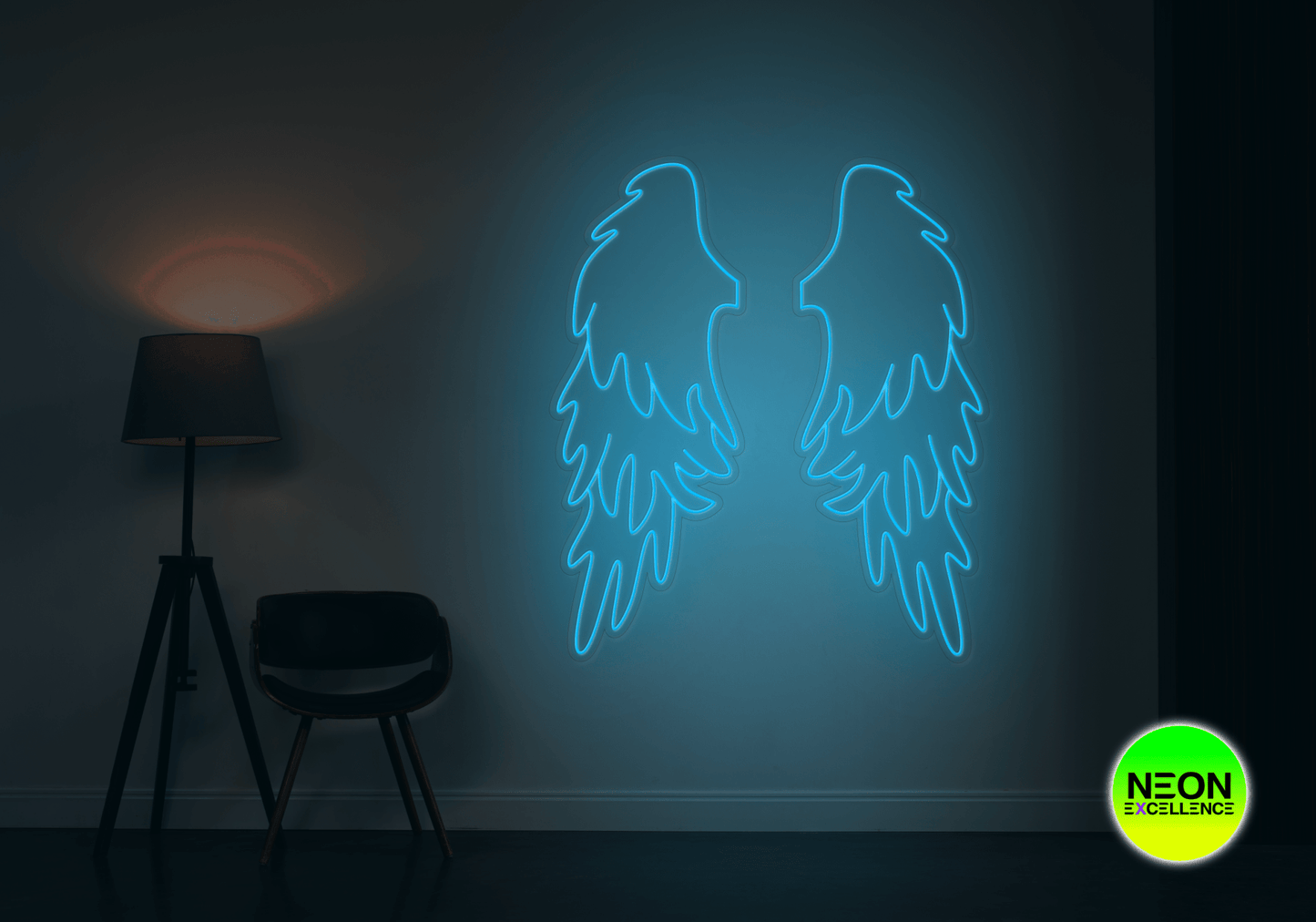 Angel Wings LED Neon Sign - Neon Excellence