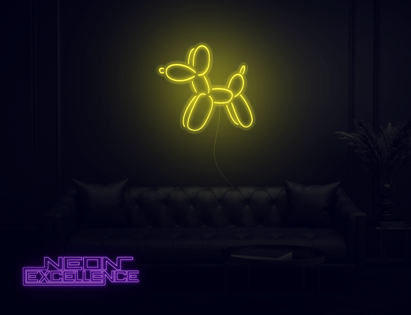 Balloon Dog LED Neon Sign - Neon Excellence