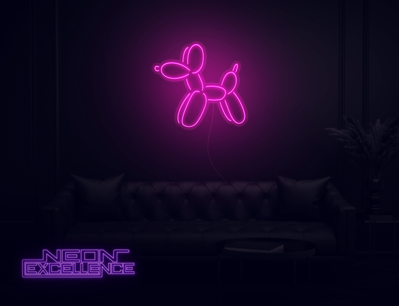 Balloon Dog LED Neon Sign - Neon Excellence