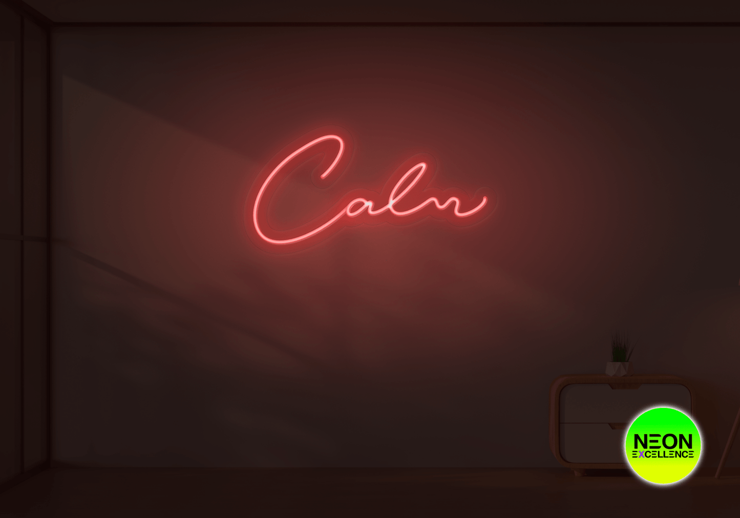 Calm LED Neon Sign - Neon Excellence