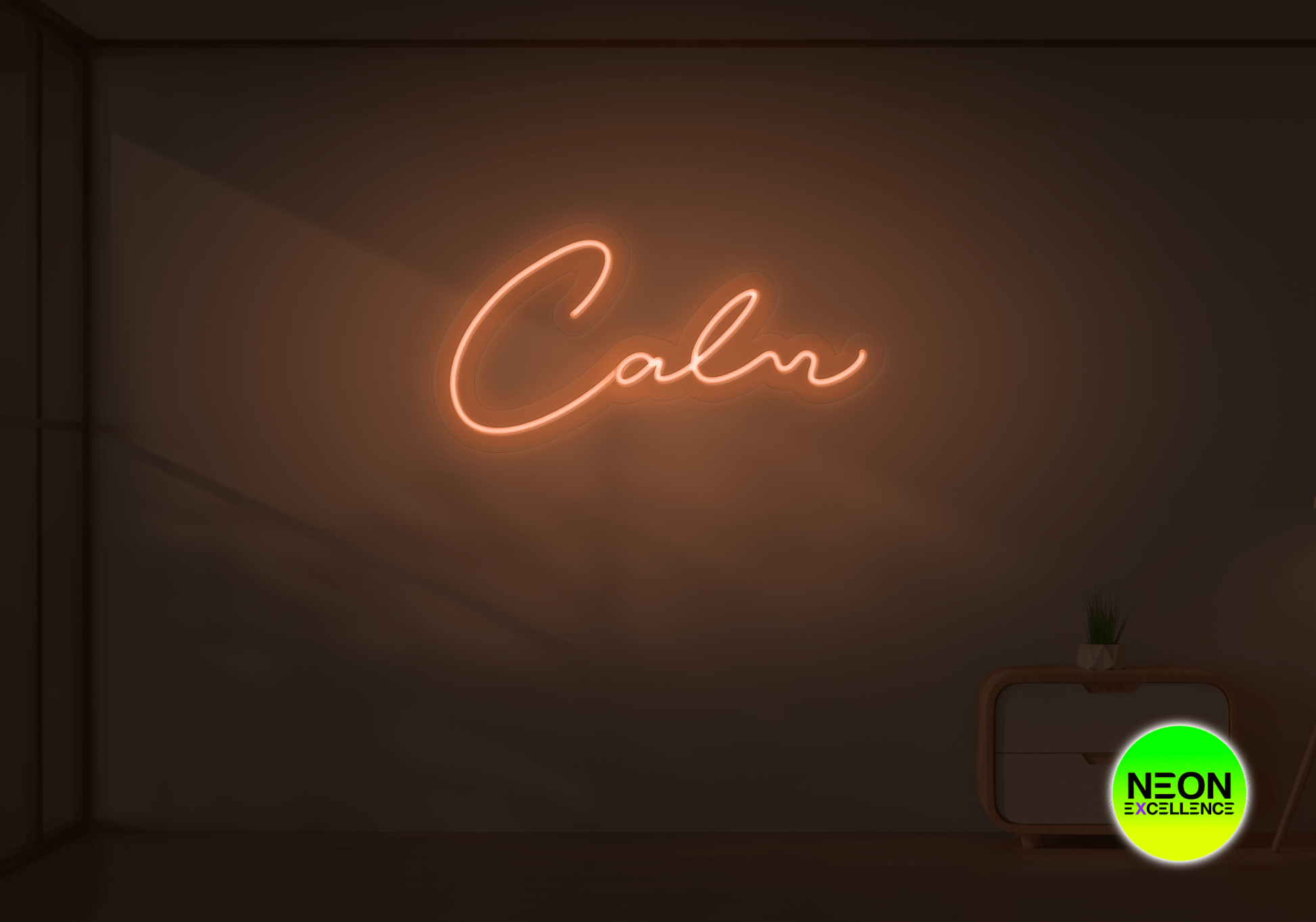 Calm LED Neon Sign - Neon Excellence