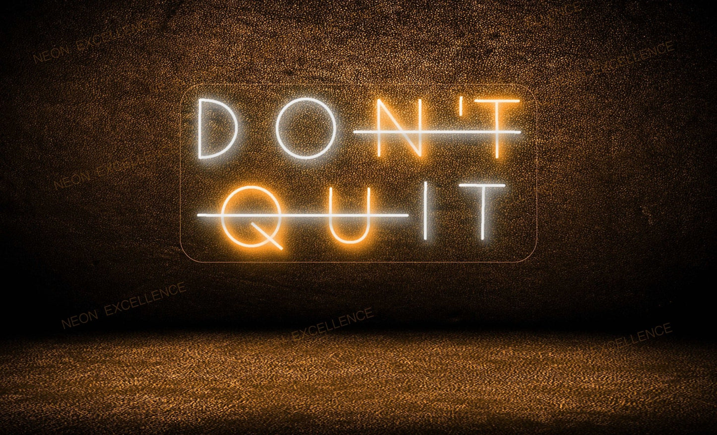 Don't Quit! LED Neon Sign - Neon Excellence