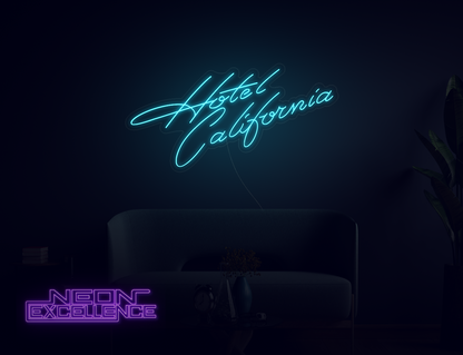 Hotel California LED Neon Sign