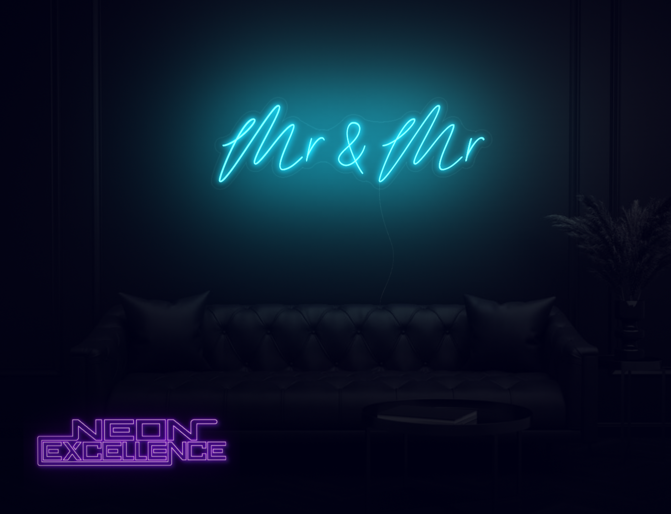 Mr & Mr LED Neon Sign
