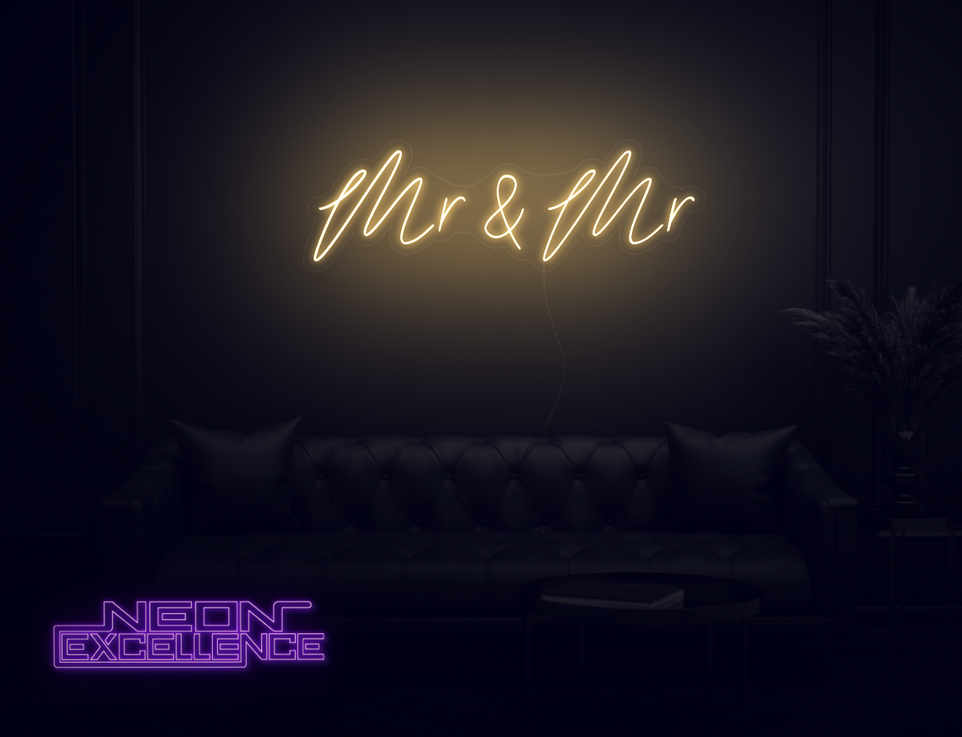 Mr & Mr LED Neon Sign
